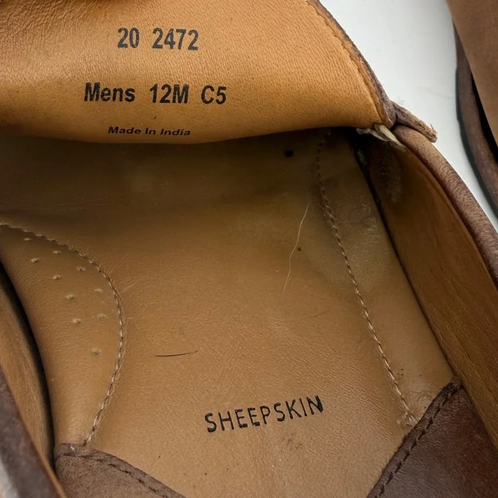 Johnston & Murphy‎ Penny Loafers Quiet Luxury Menswear Ivy League 12M Sheepskin
